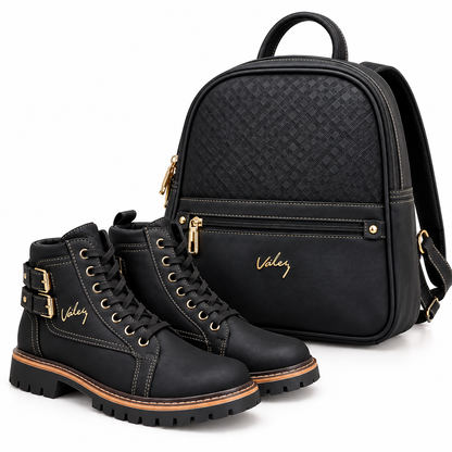 COMBO DAMA  BOLSO - BOTIN VÉLEZ